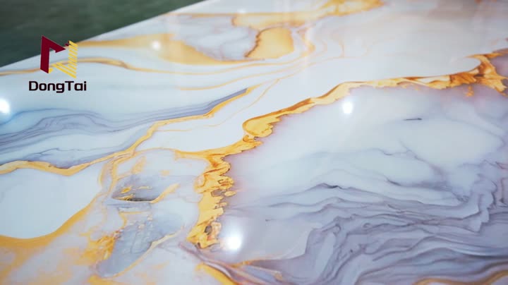 arkusz marmurowy UV PVC Panelu ścianowy
