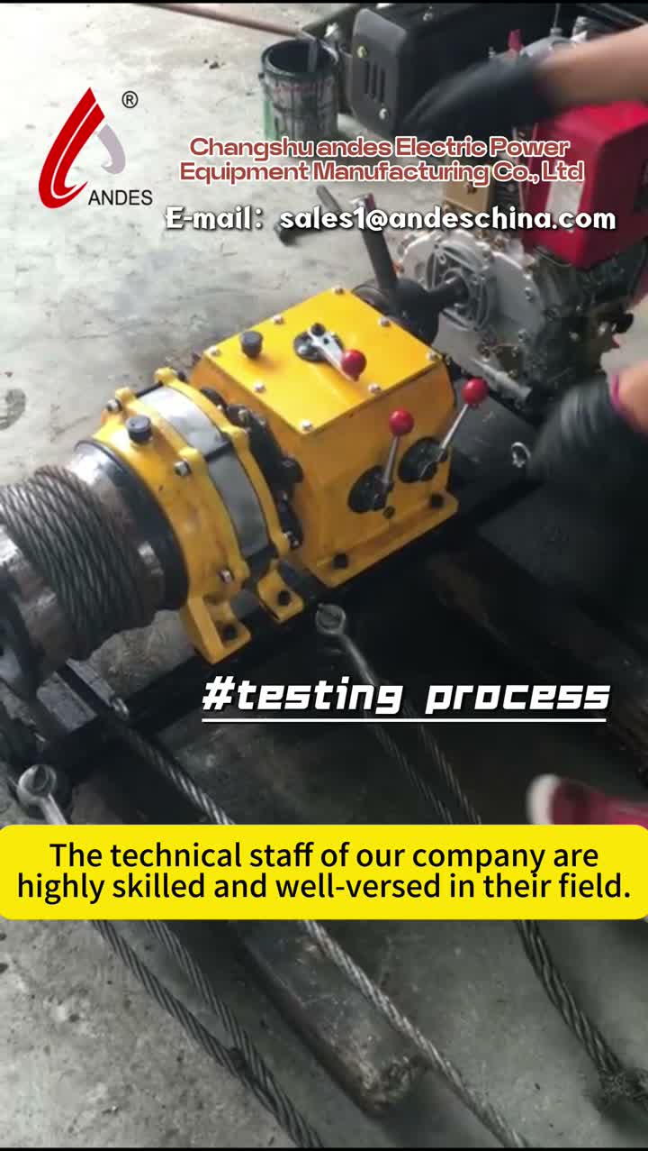 ANDES 電力設備の試験プロセス