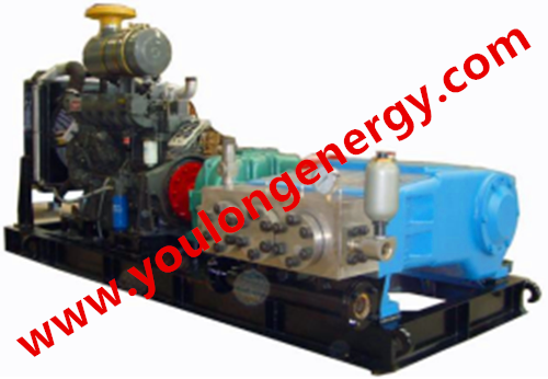 T190（3W125)Triplex PlungerPiston Pump