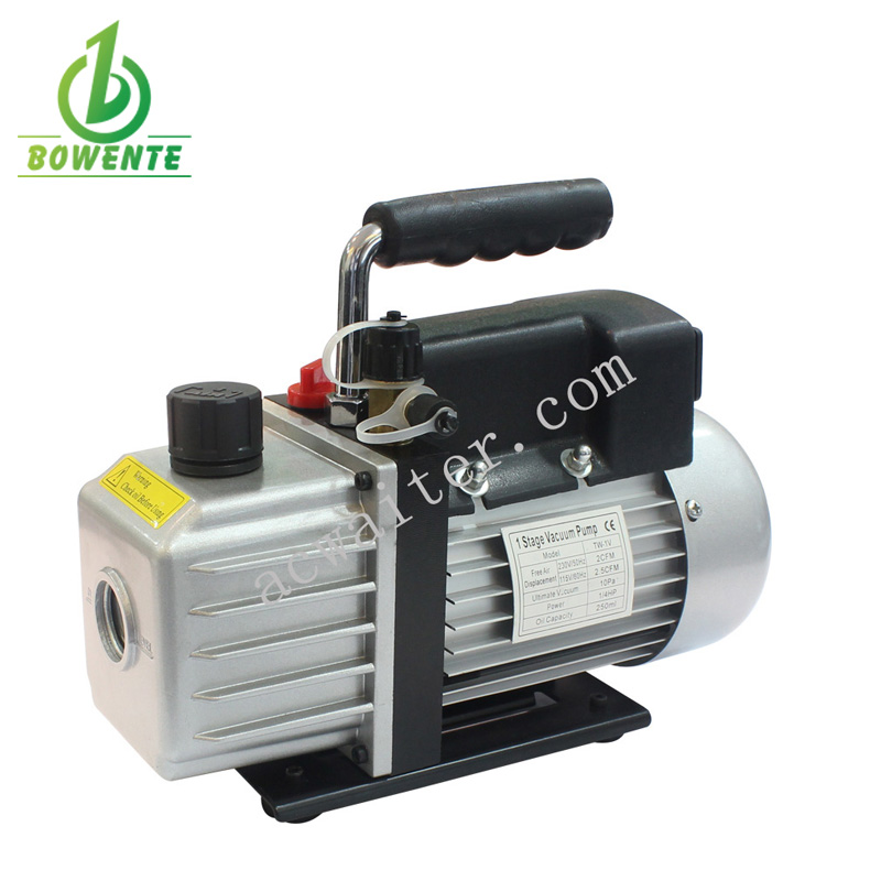 Bomba de vácuo para serviço de sistema CA Dual estágio 1/4HP Power 2.5cfm 220ml1