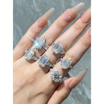 lab diamond rings