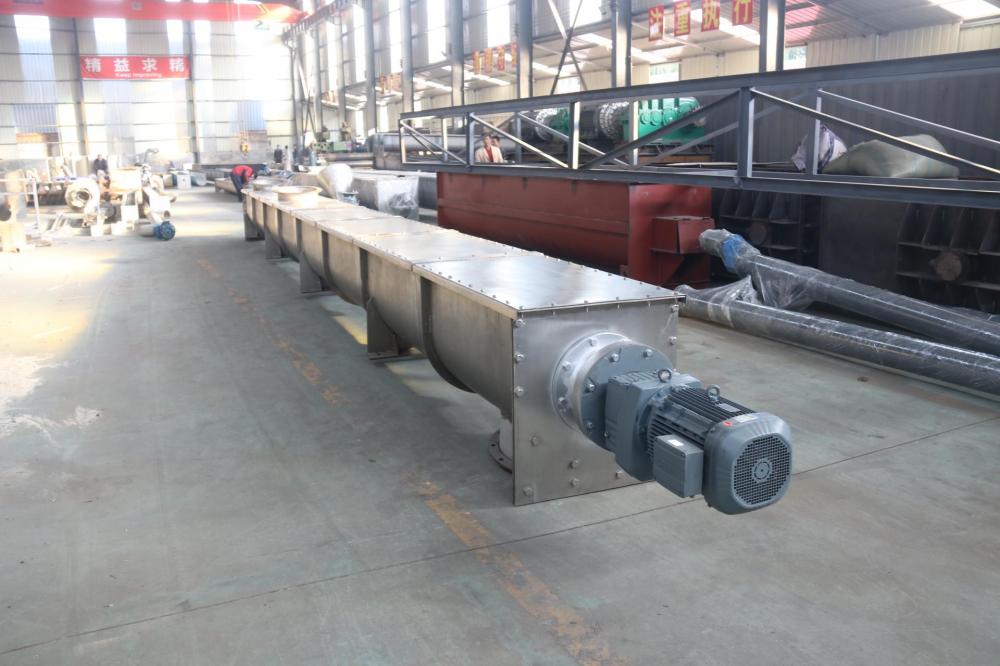 stainless steel trough screw conveyor