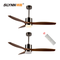 Modern Remote Control Fan Lamp - Ceiling Fan with Light for Living Room and Bedroom Decor1