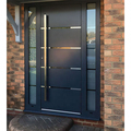 Modern Residential Steel Security Door for High-Quality Exterior Entrances1