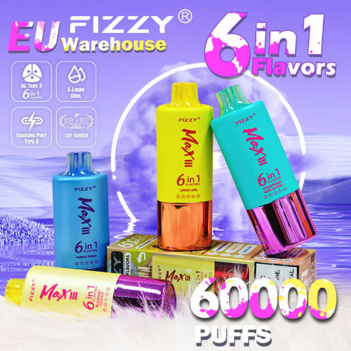 Lepaskan simfoni rasa dengan puffs 6in1 60000 yang fizzy