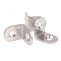 Black 4 Inch Small L Iron Brackets - Right Angle Factory Furniture Hardware1