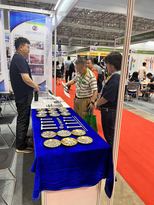 Congratulations to Jiangsu Jiajie Special Screw Co., Ltd. on the successful Vietnam Hardware Exhibition
