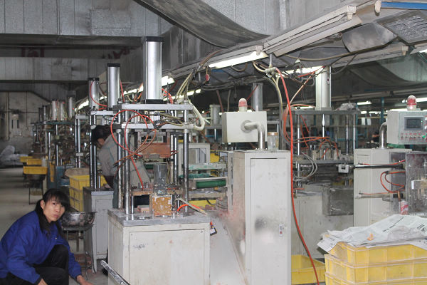 Hot pressing workshop
