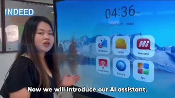 white smart board