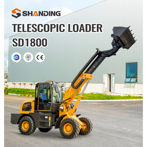 Wheel Loader Telescopic Mini Loader for Sale Long Boom Loader