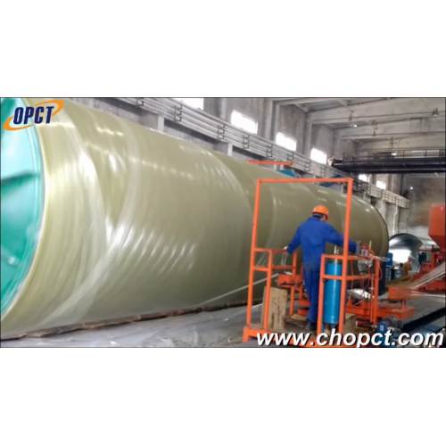 ISO Sertifikası Fiberglas Tank Sargı Makinesi Üretim Hattı ile FRP Tank Üretim Hattı1