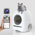Tuya Smart Pet Toilet with Self-Cleaning Plastic Cat Toilet and Custom Logo1