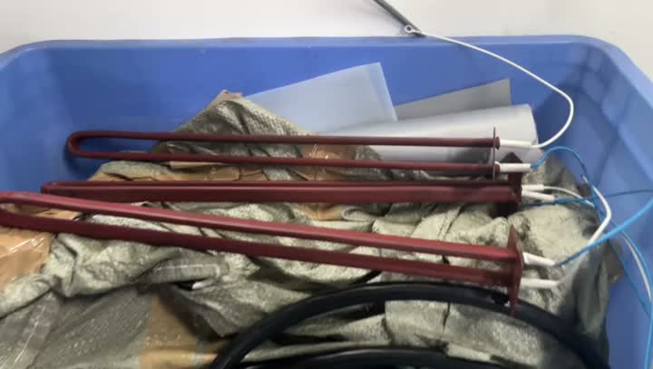 encolher tubo de aquecimento da máquina