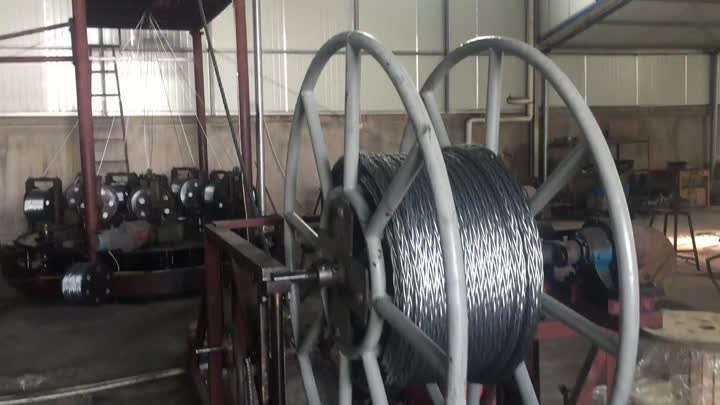Anti-twisting Braided Steel Rope