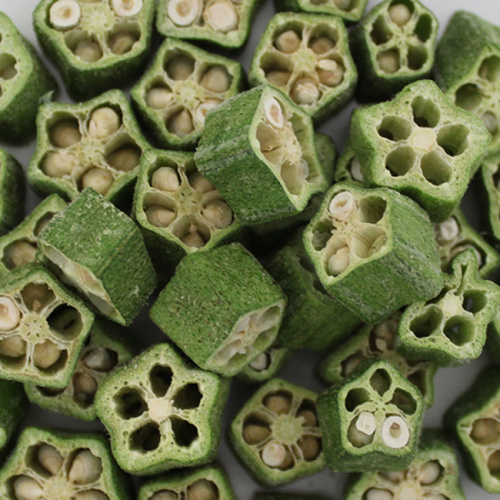 Grains d'okra séchés