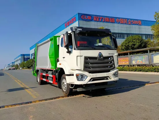 Ketibaan Baru Sinotruk 4X2 18cbm Trak Tolak Mampat1