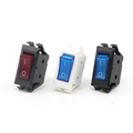 10A 250V Waterproof Illuminated Rocker Switch - 3 Pin On-Off1