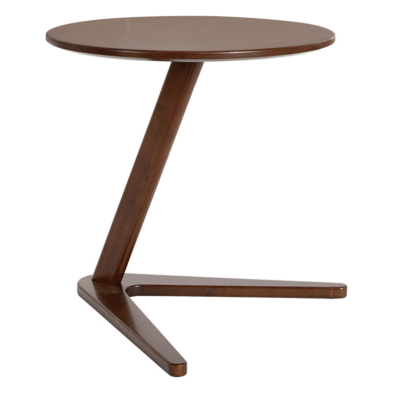 Small solid wood coffee table