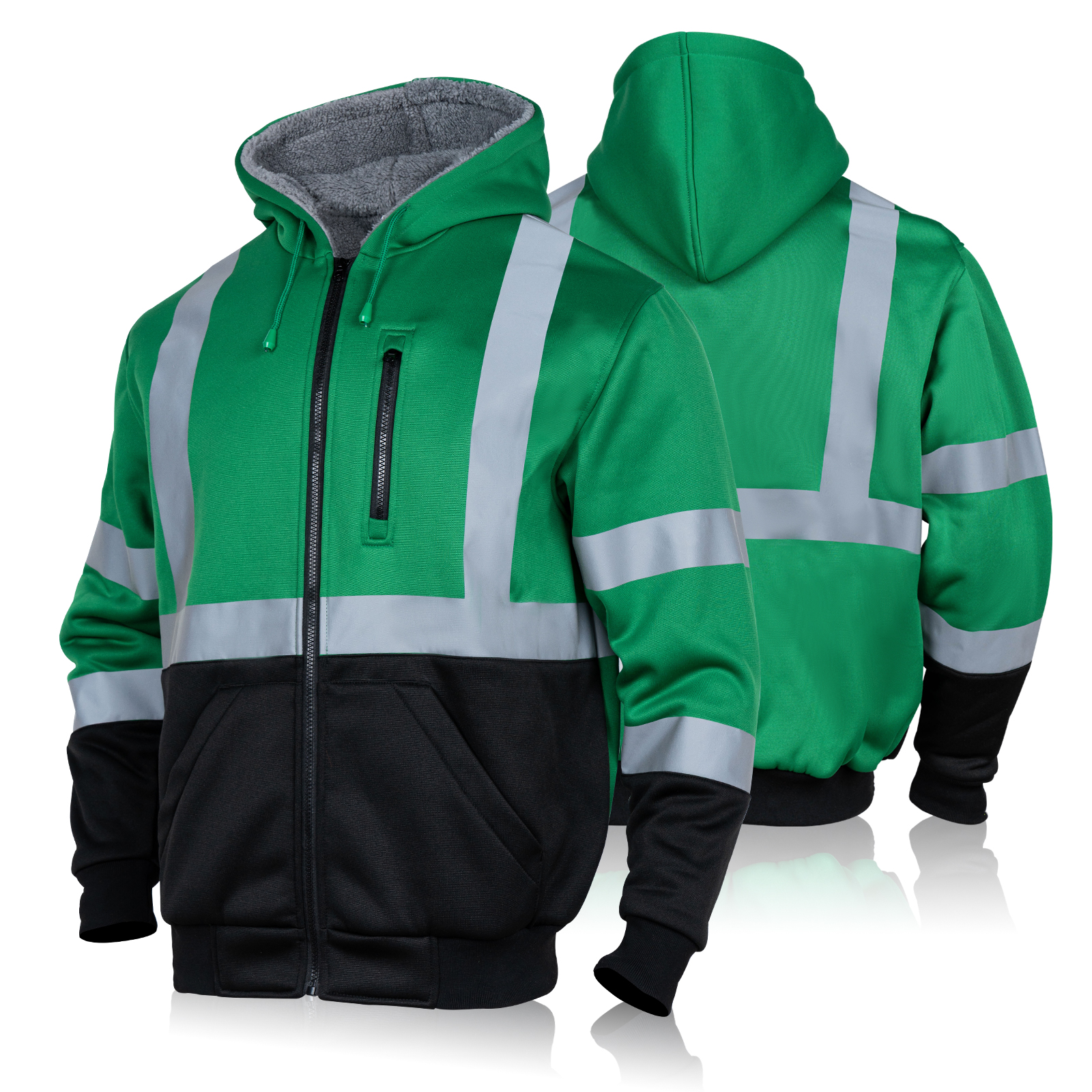 SWT06 Hi Vis Winter Safety Sweatshirt