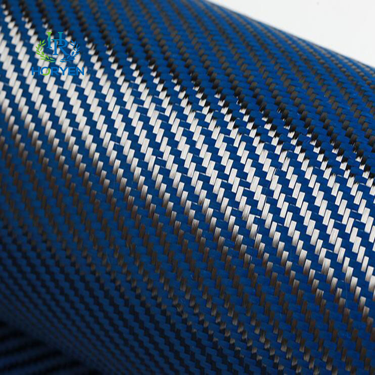 aramid carbon fiber hybrid fabric