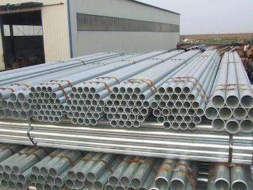Galvanized welded pipe