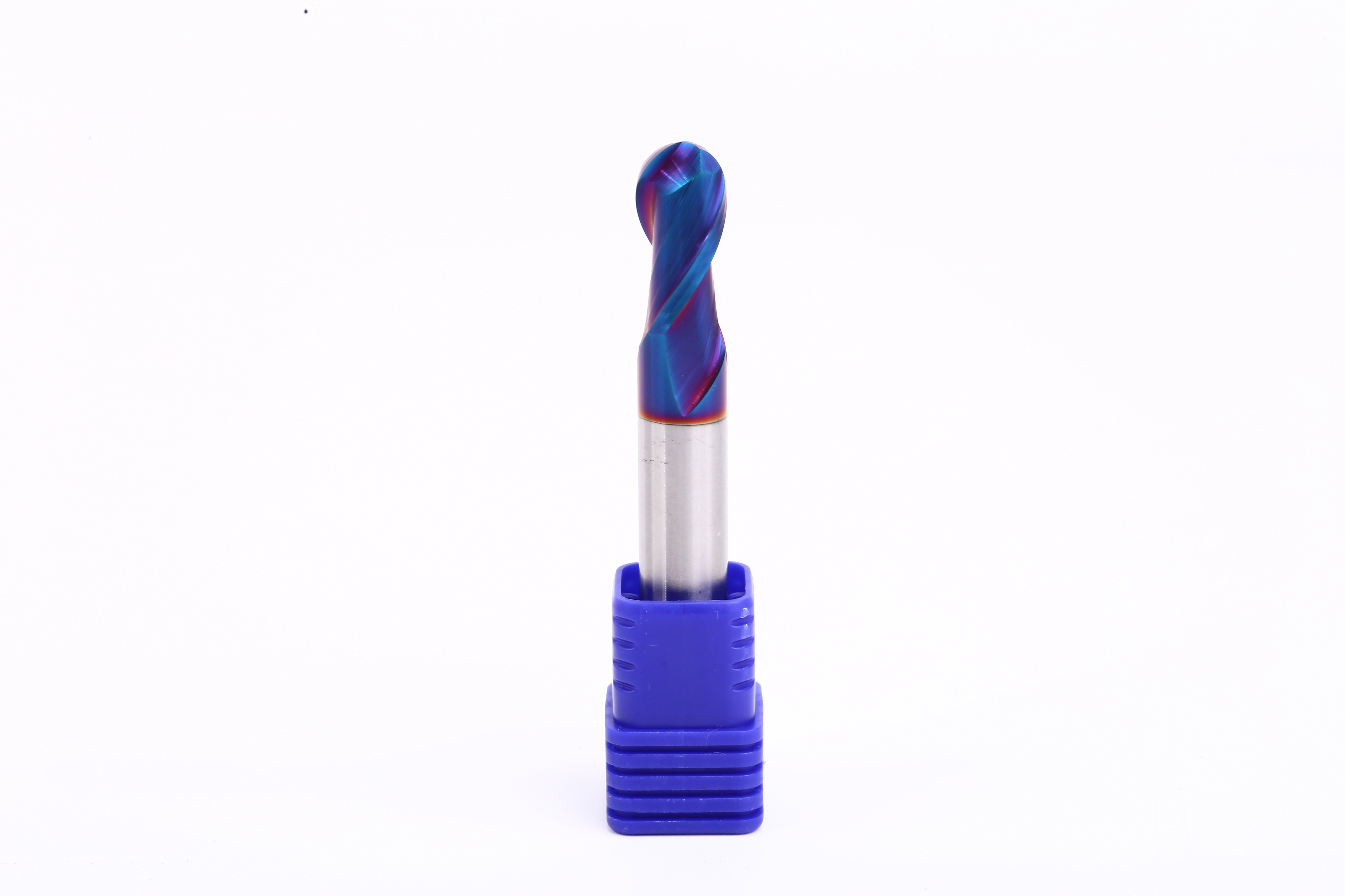 Ball nose end mill with Blue nano coating