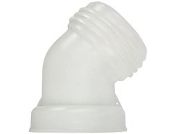 Tapon grifo plastico blanco para bidon de 5 y 10 litros