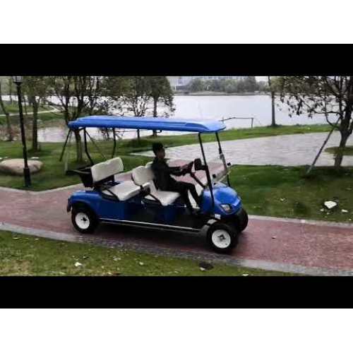 2 seats utility golf cart with rear cargo box/ golf cart with cargo bed