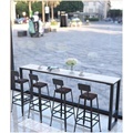 Industrial Metal High Chairs for Black Bar Stools in Restaurants and Bars1