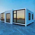 2 to 5 Bedroom Luxury Prefab Villa: 40Ft & 20Ft Portable Container Home1