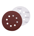 5 Inch 8 Hole 125mm Aluminium Oxide Sandpaper for Wood and Wall Polishing1