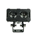 HJG Factory Price Motorcycle Waterproof Work Lights dual-color Headlamp Low Beam High Beam1