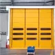 PVC Rapid Rolling Shutter Industri Stacking Door