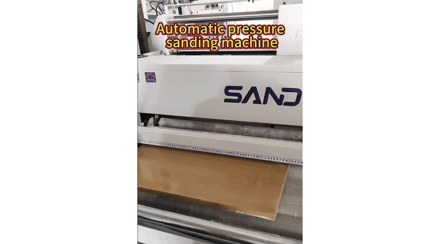 Sanding By Automatic Pressure Sander