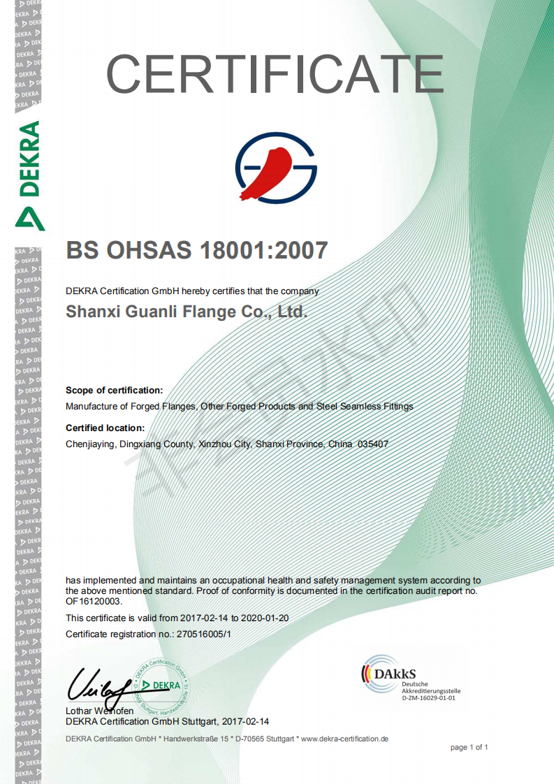 BS OHSAS 18001:2007