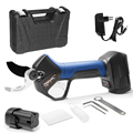 Cordless Electric Pruning Shears 28mm Rechargeable Garden Scissors1