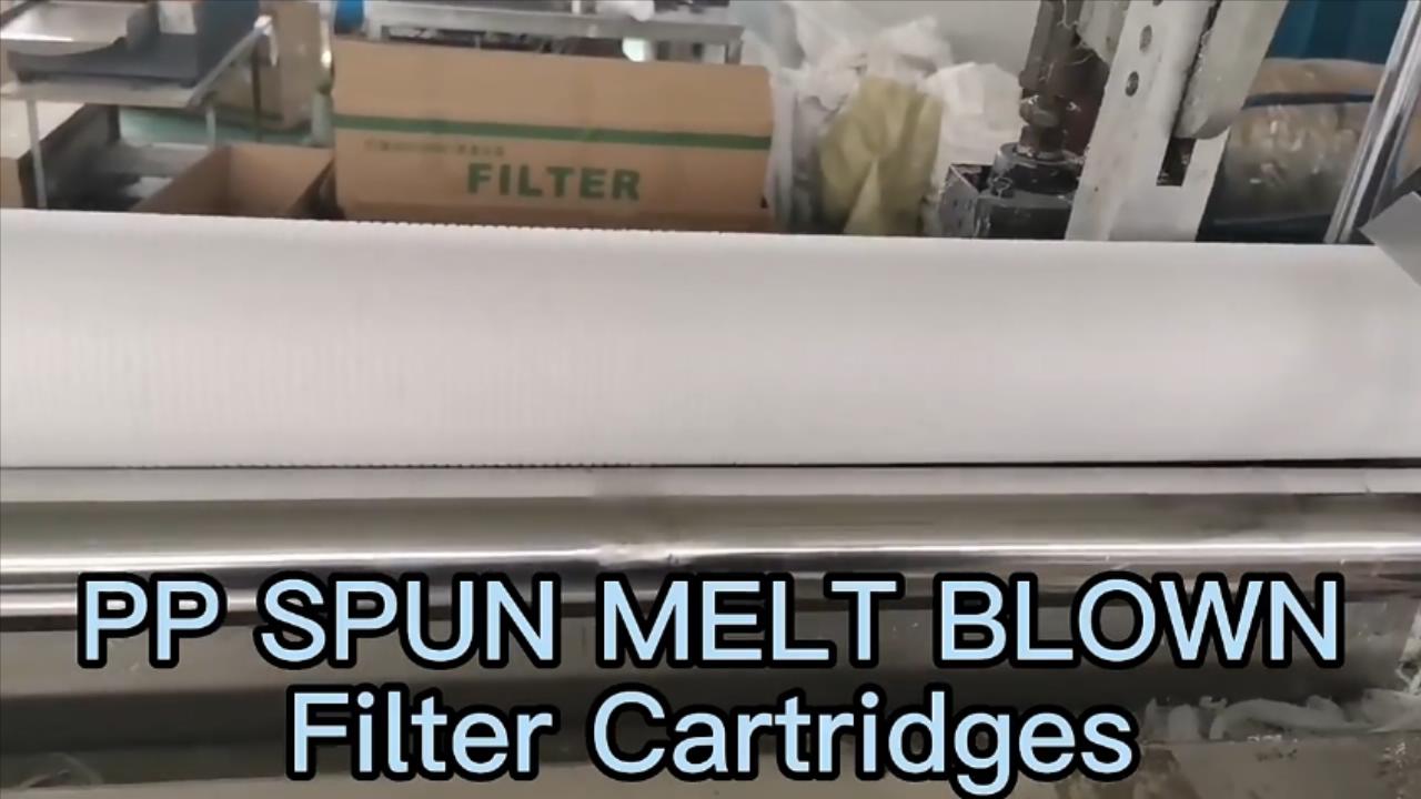 Раставаць картрыдж з фільтрам глыбіні падарванага