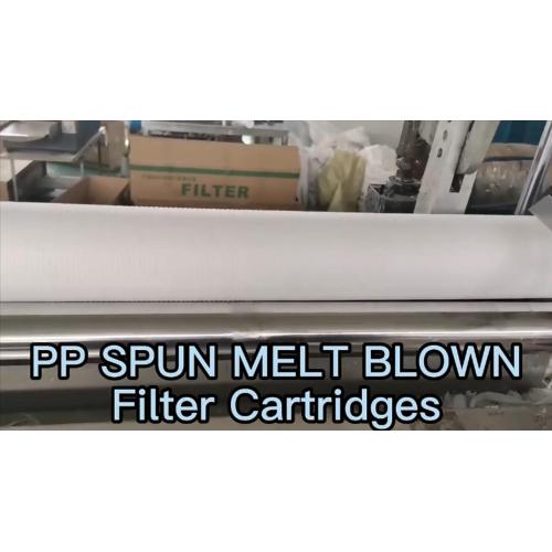 Раставаць картрыдж з фільтрам глыбіні падарванага