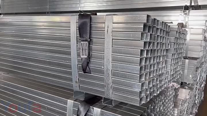 Tubo de aço quadrado galvanizado