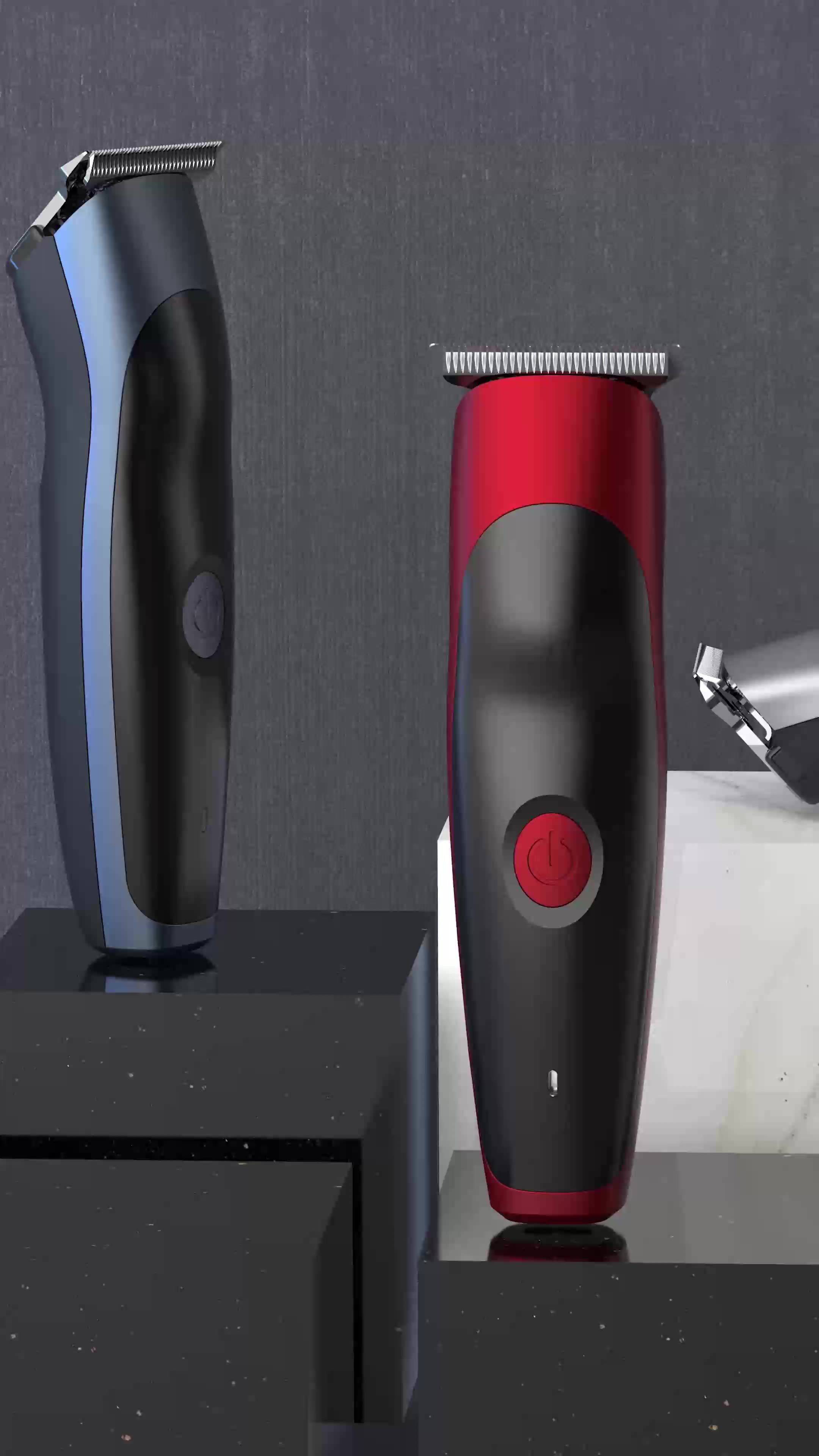 Meilleure utilisation à domicile Clippers de cheveux sans fil rechargeables près de moi avec des gardes Clipper pour Men1