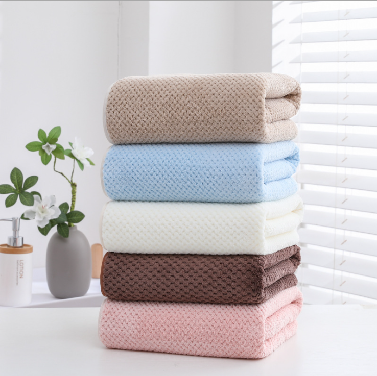 High Density Coral Fleece Spa Bath Towel