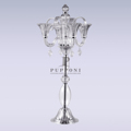 French Style 4 Candle Stick Clear Crystal Candelabra Wedding Centerpiece1