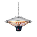 1500W Halogen Tube Outdoor Patio Heater: Remote Controlled Electric Ceiling Heaters1