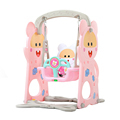 New Squirrel Theme Indoor Small Playground: Plastic Swing for Kids and Babies1