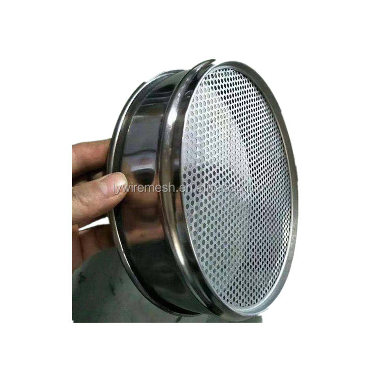 4 8 12 16 20 inch diameter 304 316 Stainless steel sieve mesh/round type test sieve/laboratory filter test sieve