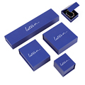Luxurious Magnetic Jewelry Box - Wholesale Foldable Cardboard Ring Earring Necklace Bracelet Packaging1