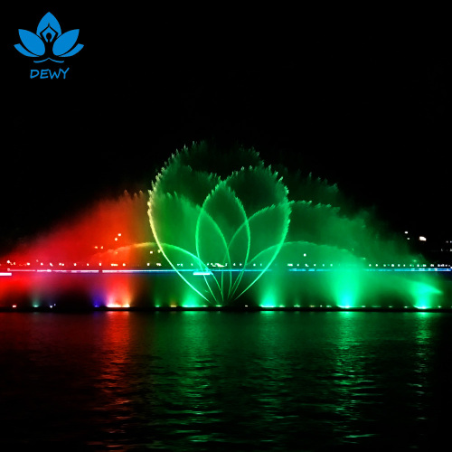 DEWY Fountain پروژه موزیکال فواره را برای شهر استرالیا تکمیل می کند