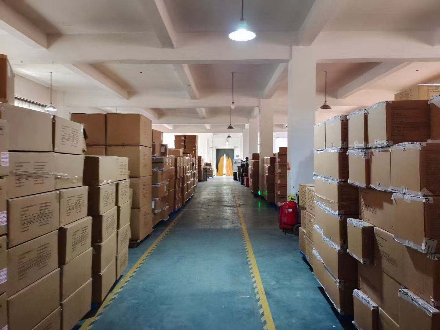 Esta es una zona de mercancías.