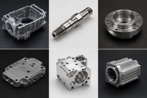 Tipik CNC İşlenmiş Parçalar Nelerdir? 6 Ortak Kategoriye Giriş
