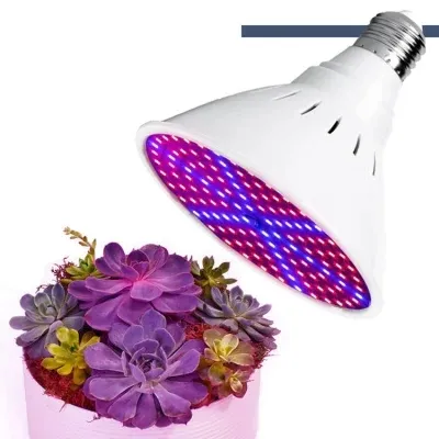Lámpara de luz de cultivo LED E27 para el crecimiento de plantas interiores1